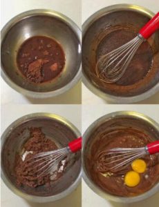 Rich chocolate cake roll