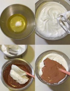 Rich chocolate cake roll