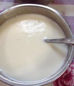 double skin milk