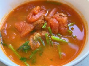 Tomato Beef Soup