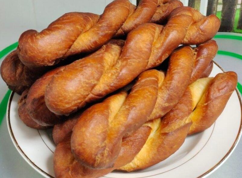 Honey egg twist