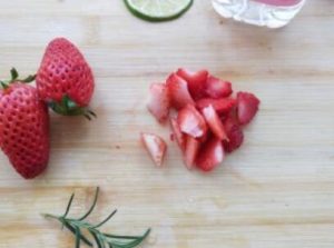 strawberry sparkling water