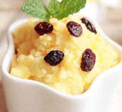 Mashed Potato Salad with Egg Yolk