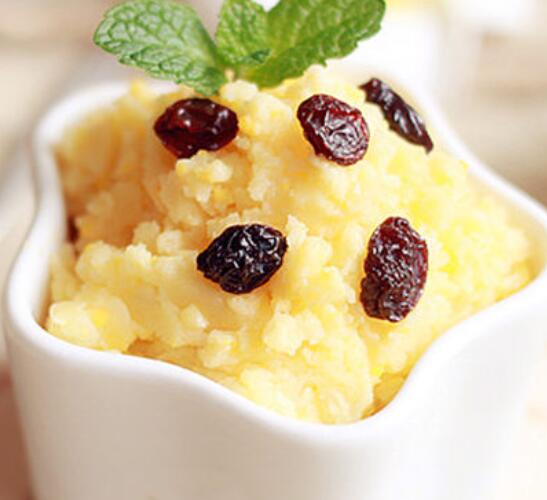 Mashed Potato Salad with Egg Yolk