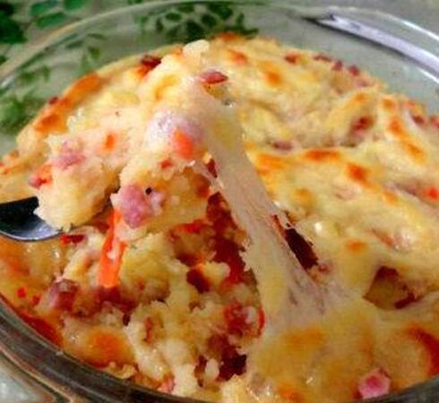 Bacon Cheese Mashed Potatoes