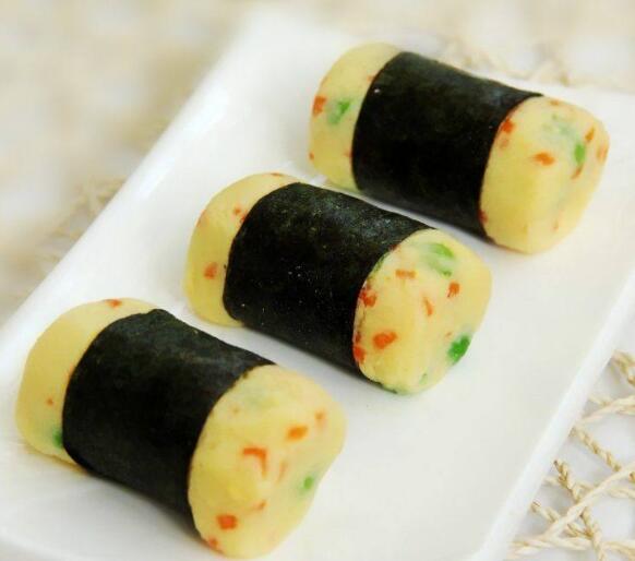 Mashed Potato Seaweed Roll