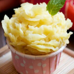 Lemon Mash potatos
