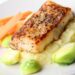 pan fried cod with mashed potatoes