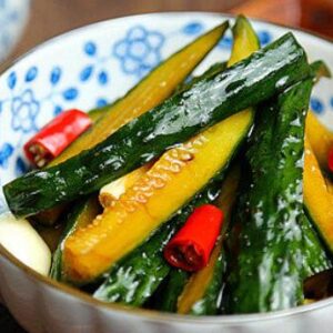 Pickled cucumbers