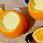 Orange double skin milk recipe
