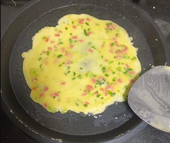 Green onion egg pancake