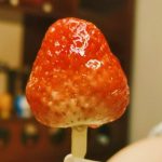 Strawberry tanghulu snack