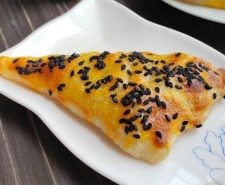 Banana cheese hand pancakes