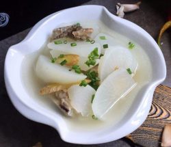 Radish bone soup protein recipe